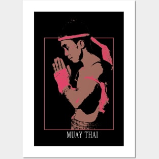 Muay Thai Fighter Posters and Art